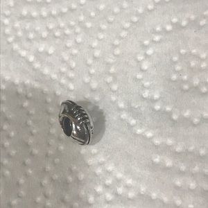 Pandora football charm